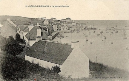 Belle-ile le port de Sauzon