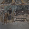 Bosa - fresque dans la chapelle du castel de serra roca