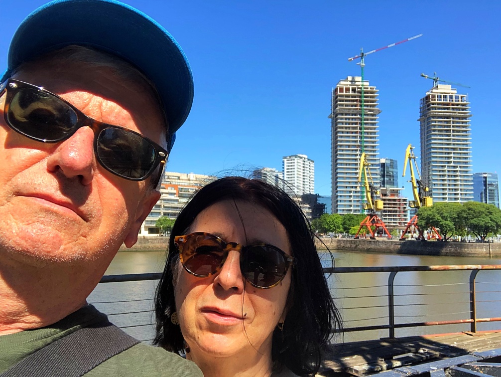 Buenos Aires -Les docks et nous