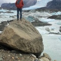 El Calafate - moi et les glaciers Frias et Dickson