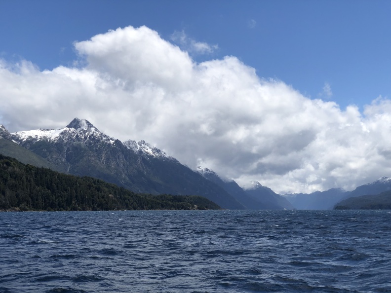 Bariloche - Sur le lac Nahuel Huapi retour en bateau.jpeg