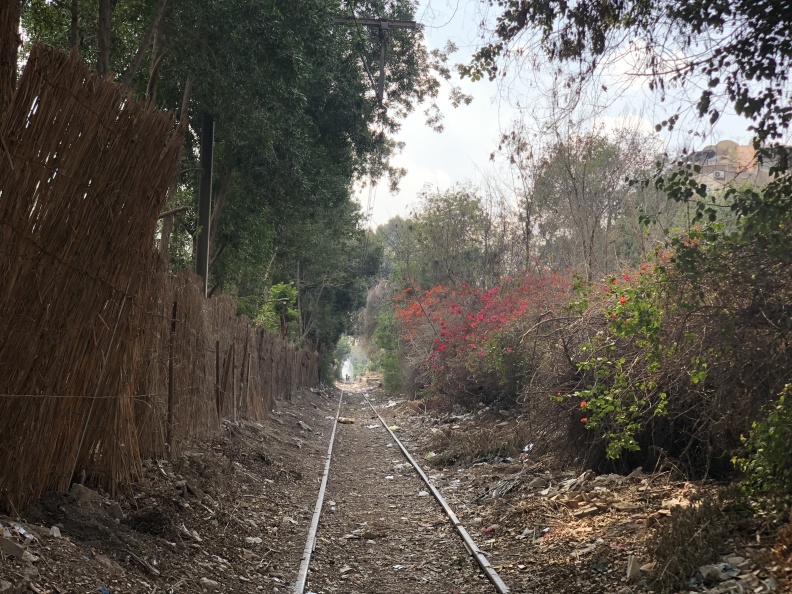 Maadi - La ligne de chemin de fer militaire qui traverse Maadi